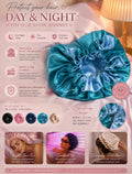 Reversible Satin bonnet